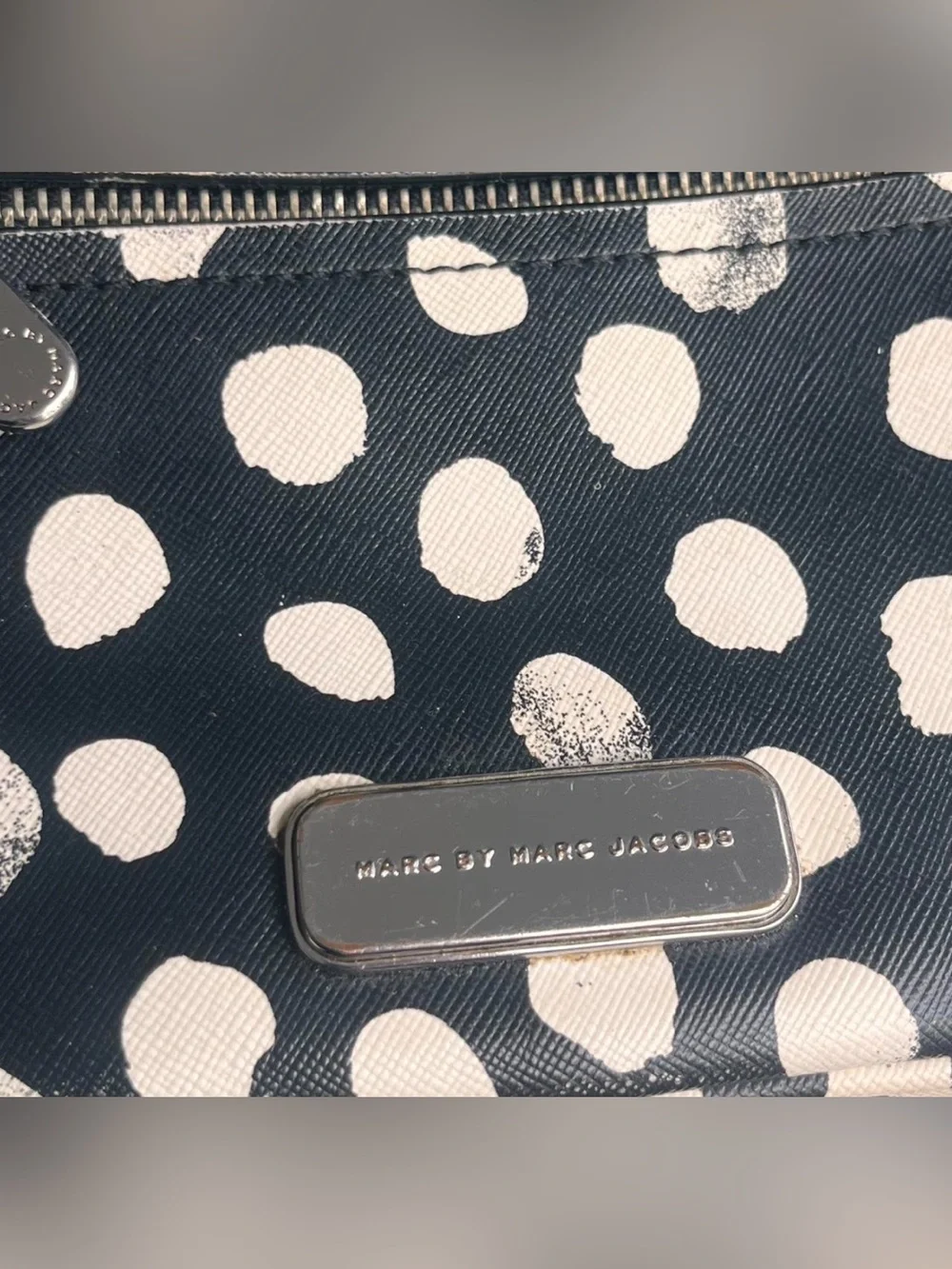 Marc by Marc Jacob’s black and white polka dot crossbody bag - Picture 4 of 4